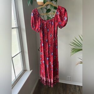 Maxi dress short sleeve